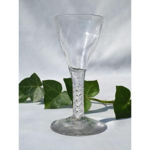 Twist Footed Glass Eighteenth Century Period, 1800, Collection Glassware