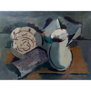 Cubist Composition - Fritz Mühsam (1880 -1946)