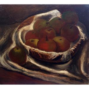 Apples - Vaclav Vojtech Novak (1901-1969)