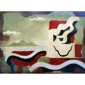 Surrealist Landscape - Robert Le Ricolais (1884-1977)