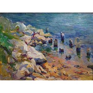Black Sea - Vjaceslav Fedorovic Korenev-novorossijskij (1868-1928)