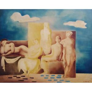 The Bathers - Robert Le Ricolais (1884-1977)