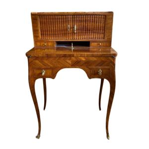 Louis XV Period Bonheur Du Jour Stamped G.cordié