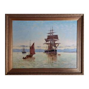 Pol Perot Di Pol Noël ( Brest 1851 - 1911)