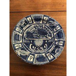 Delft Dish, 18th Century.