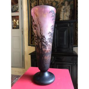 Large Daum Vase