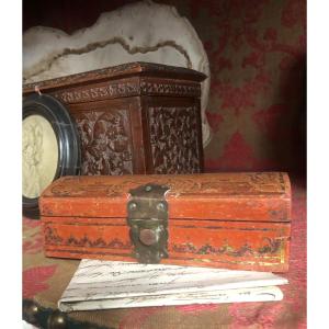 Pin Box, 18th Century.