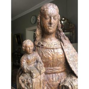 Large Madonna And Child.