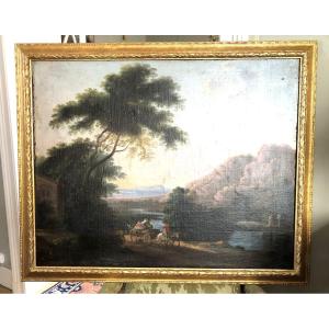 Oil On Canvas, 18th Century.