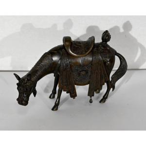 Bronze Horse, Asian Style - Early Twentieth