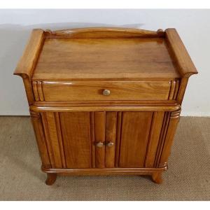 Small Between-two Cabinet In Solid Walnut - 1950