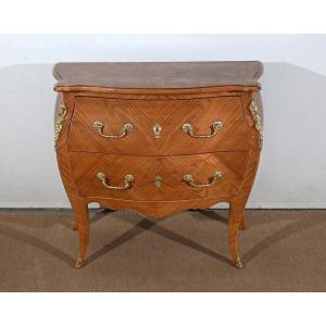 Small Chest Of Drawers In Cherry, Louis XV Style - Early Twentieth