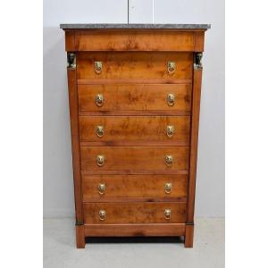 Small Semainier Return From Egypt In Cherry - Early Nineteenth