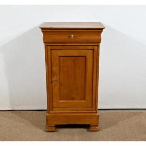 Small Bedside Table In Cherry, Louis Philippe Period - 2nd Part Nineteenth