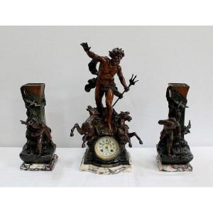 Regulates Fireplace Set - Early Twentieth