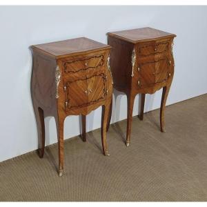 Pair Of Small Living Room Furniture, Louis XV Style - Early Twentieth