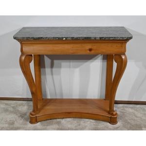 Small Property Console In Cherry, Louis Philippe Period - 1st Part Of The Nineteenth