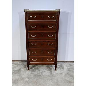 Small Mahogany Chest Of Drawers, Louis XVI Period - XVIIIth