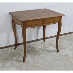 Small Table In Blond Oak, Louis XV Period – Late 18th Century