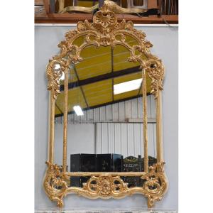Important Pareclosed Glass, Regency Style - 20th Century