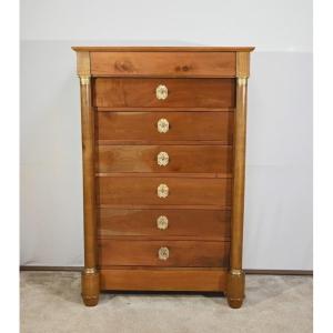 Property Weekly Planner In Solid Cherry, Empire Period – Early 19th Century