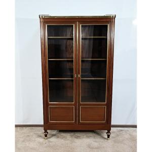 Small Mahogany Bookcase, Louis XVI Style – 2nd Half 19th Century