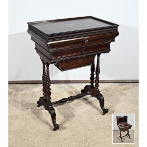 Small Rosewood Dressing Table, Restoration Period - Early 19th Century