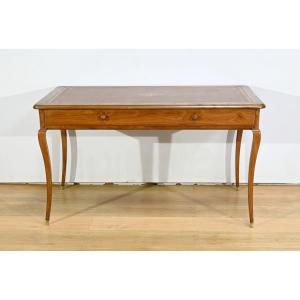 Desk Table In Ash And Acacia, Louis XV – 18th Century
