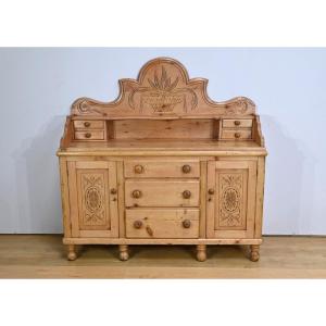 Pine Sideboard, Wales - 1920