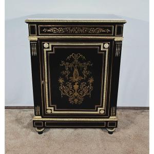 Blackened Pearwood Sideboard, Napoleon III Period – Mid-19th Century