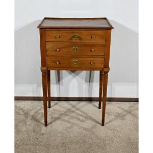 Small Cherry And Walnut Coffee Table, Louis XVI Period – Late 18th Century