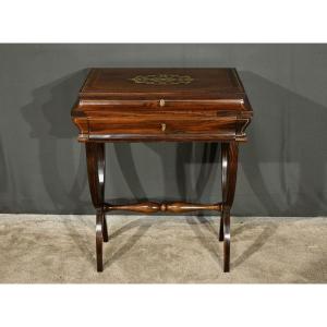 Rosewood Worker, Napoleon III Style, Maison Roll, Fg. St Antoine – Mid 19th Century
