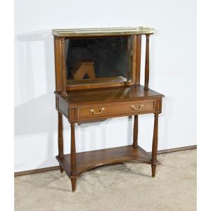 Cherrywood Console Table, Louis XVI Style – Late 19th Century