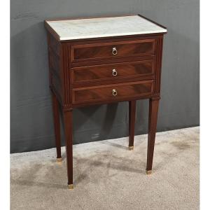 Small Mahogany Chest Of Drawers, Louis XVI Style – Part 2 Of The 19th Century