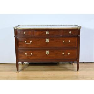Cuban Mahogany Chest Of Drawers, Louis XVI Period – Part 2, 18th Century
