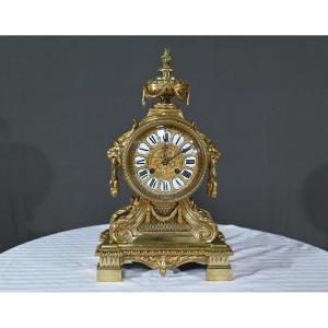 Bronze Clock, Signed G.philippe Palais Royal – 1870