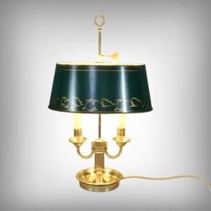 2-light Hot Water Bottle Lamp - Early 20th Century