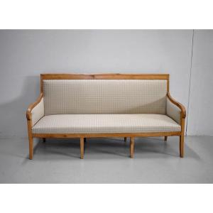 Long Directoire-restoration Bench – 19th Century