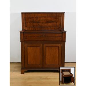 Mahogany Stepped Secretary Desk, England – Part 2, 19th Century