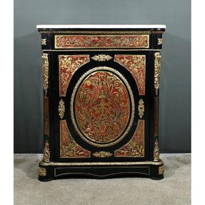 Boulle Marquetry Console Table, Napoleon III Period – Mid-19th Century
