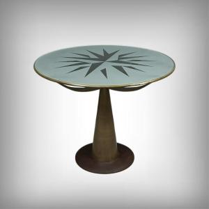Astrolabio Table By Oscar Tusquets, Aleph Collection, Driade Edition – 1988