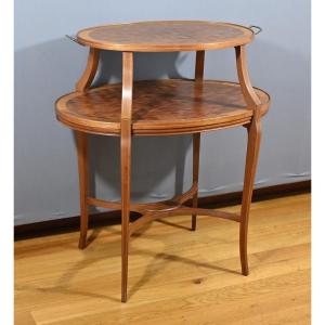 Mahogany Tea Table – Late 19th Century