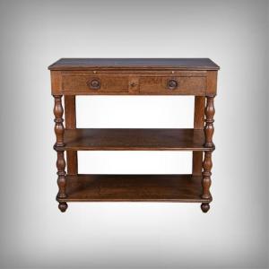 Oak Sideboard, Louis-philippe Style – Late 19th Century