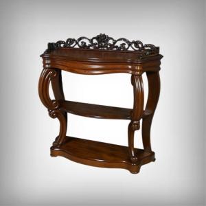 Mahogany Console Table, Napoleon III Period – Second Half Of The 19th Century