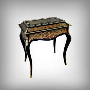 Boulle Marquetry Jardinière, Napoleon III Period – Mid-19th Century