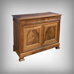 Chest Of Drawers In Walnut, Louis-philippe Style - 1900