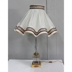 Cut Crystal Lamp, In The Restoration Taste - 1940