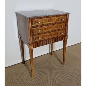 Small Salon Table In Precious Wood, Louis XVI - Early Nineteenth