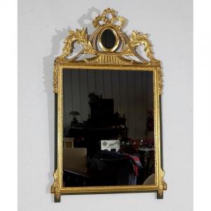 Golden Wood Mirror, Louis XVI Style - Early Twentieth