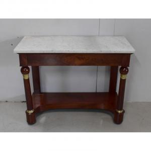 Mahogany Console, Empire Period - Early Nineteenth